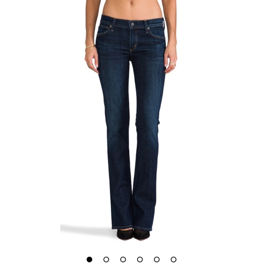 Citizens of Humanity Emmanuelle Dark wash Flare